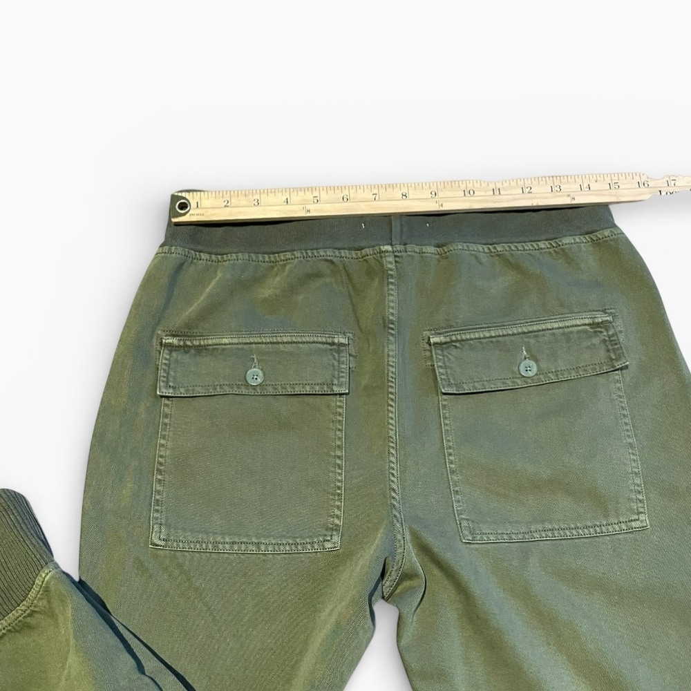 Lucky Brand Elastic Waist Pull-On Jogger Pants Streetwear Olive Green sz Small - Picture 7 of 9